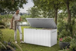 170 Gallon Deck Box - White