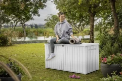 170 Gallon Deck Box - White