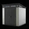 Artisan 7x7 Outdoor Storage Shed - Grey