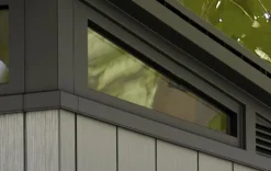 Artisan 7x7 Outdoor Storage Shed - Grey