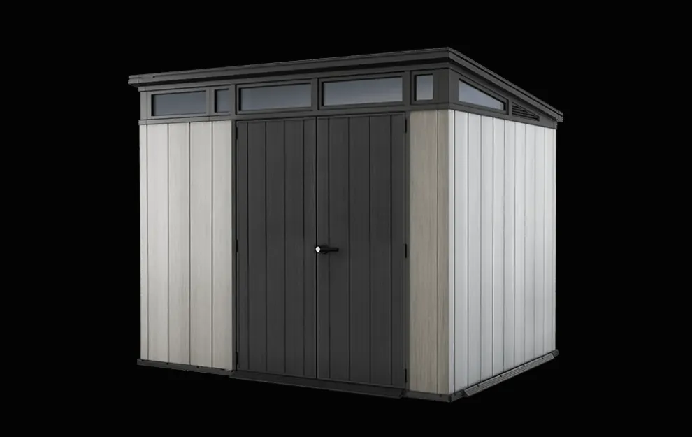 Artisan 9x7 Storage Shed - Grey