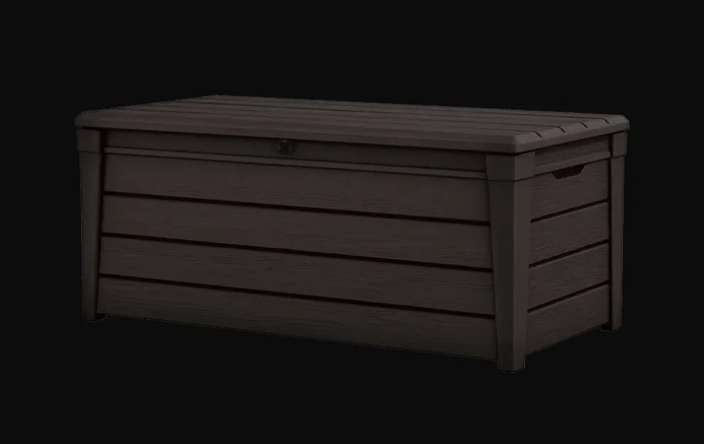 Brightwood 120 Gallon Deck Box - Brown