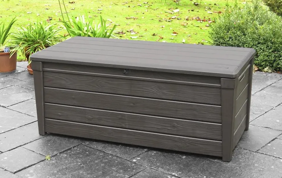 Brightwood 120 Gallon Deck Box - Brown