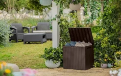 City Box 30 Gallon Deck Box - Brown