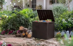 City Box 30 Gallon Deck Box - Brown