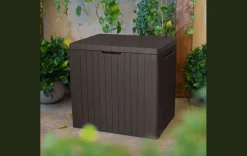 City Box 30 Gallon Deck Box - Brown