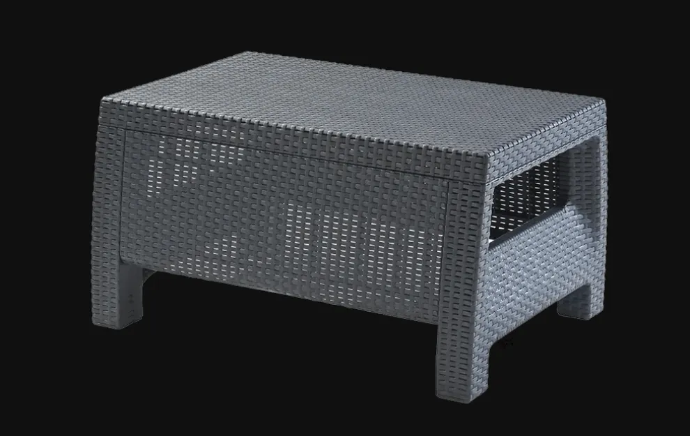 Corfu 4-Piece Patio Seating Set - Graphite