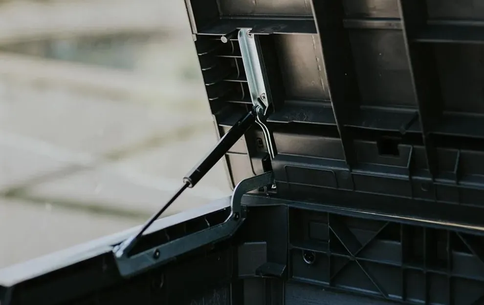 Cortina 200 Gallon Deck Box - Graphite