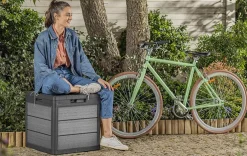 Cortina 30 Gallon Deck Box - Graphite