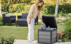 Cortina 30 Gallon Deck Box - Graphite