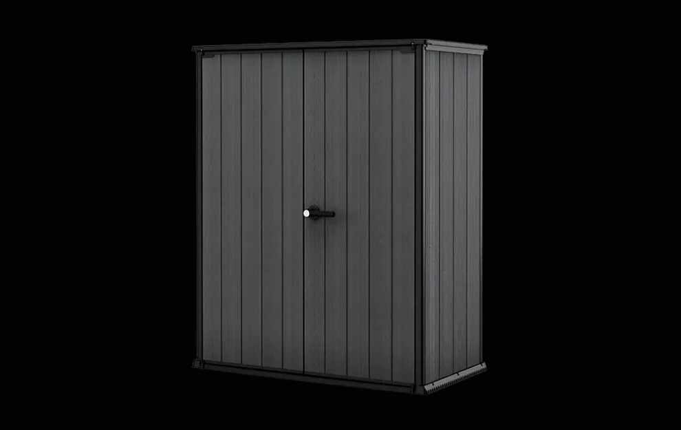 Cortina Alto Storage Shed - Graphite