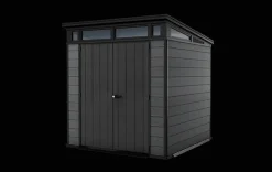 Cortina 7x7 Storage Shed - Graphite