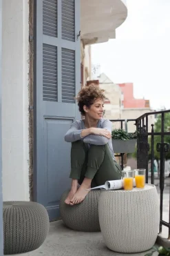 Cozy 3-Piece Patio Seating Set - Brown