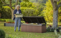 Darwin 100 Gallon Deck Box - Brown