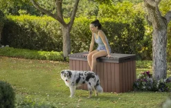 Darwin 150 Gallon Deck Box - Brown