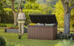 Darwin 150 Gallon Deck Box - Brown