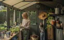 Darwin 6x8 Potting Shed - Green