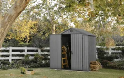 Darwin 6x4 Storage Shed - Graphite