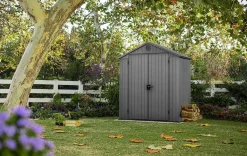 Darwin 6x4 Storage Shed - Graphite