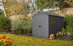 Darwin 6x8 Storage Shed - Graphite