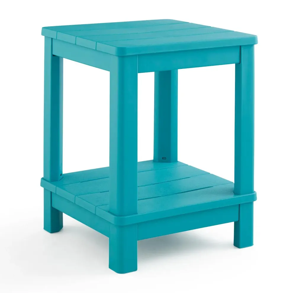 Deluxe Adirondack Side Table - Teal