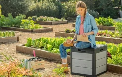 Denali 30 Gallon Deck Box - Grey