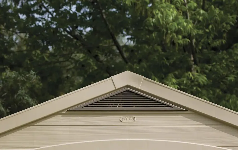 Factor 8x6 Storage Shed - Brown