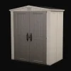 Factor 6x3 Storage Shed - Brown