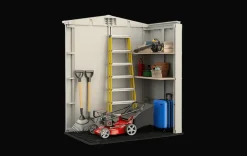 Factor 6x3 Storage Shed - Brown