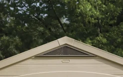 Factor 8x8 Storage Shed - Brown