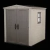 Factor 6x6 Storage Shed - Brown