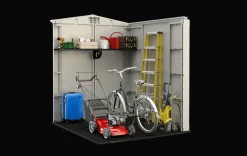 Factor 6x6 Storage Shed - Brown