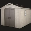 Factor 8x11 Storage Shed - Brown