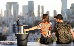 Go Bar Portable 4.3 Gallon Cooler - Graphite