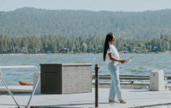 Java 230 Gallon Deck Box - Graphite