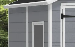 Manor 6x8 Storage Shed - Grey