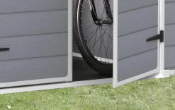 Manor 6x8 Storage Shed - Grey