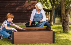 Maple Raised Garden Bed - Brown