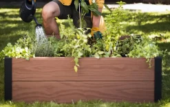 Maple Raised Garden Bed - Brown