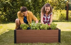 Maple Raised Garden Bed - Brown