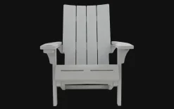 Modern Adirondack Chair - Grey