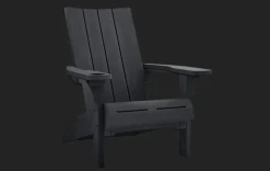 Modern Adirondack Chair - Graphite
