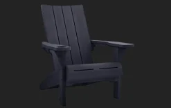 Modern Adirondack Chair - Graphite