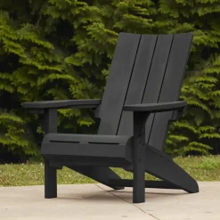 Modern Adirondack Chair - Black