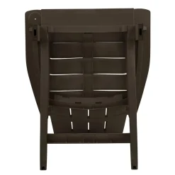 Modern Adirondack Chair - Brown