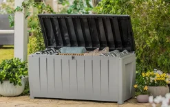 Novel 90 Gallon Deck Box - Black