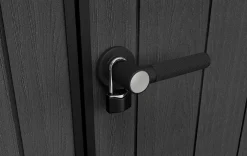 Oakland 7.5x9 Storage Shed - Grey