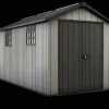 Oakland 7.5x13 Storage Shed - Grey