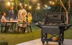 Patio Cooler & Beverage Cart - Graphite