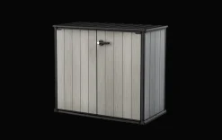 Patio Store Storage Shed - Grey